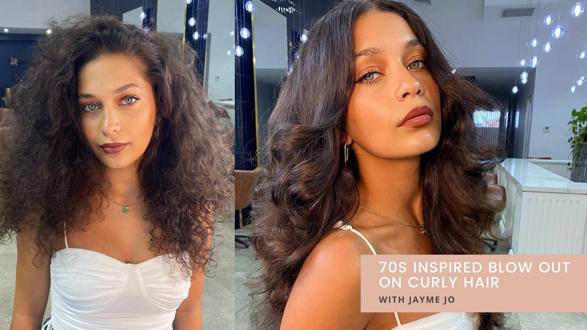 HOW TO CREATE A 70S INSPIRED BLOWOUT