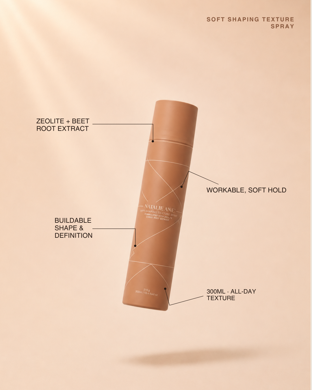 Soft Shaping Texture Spray key benefits