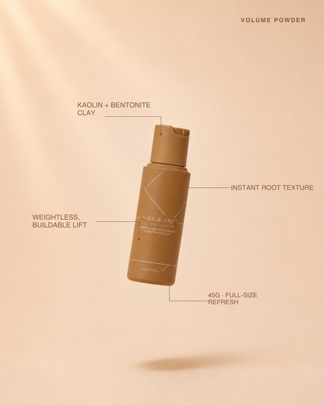 Volume Powder full size key benefits