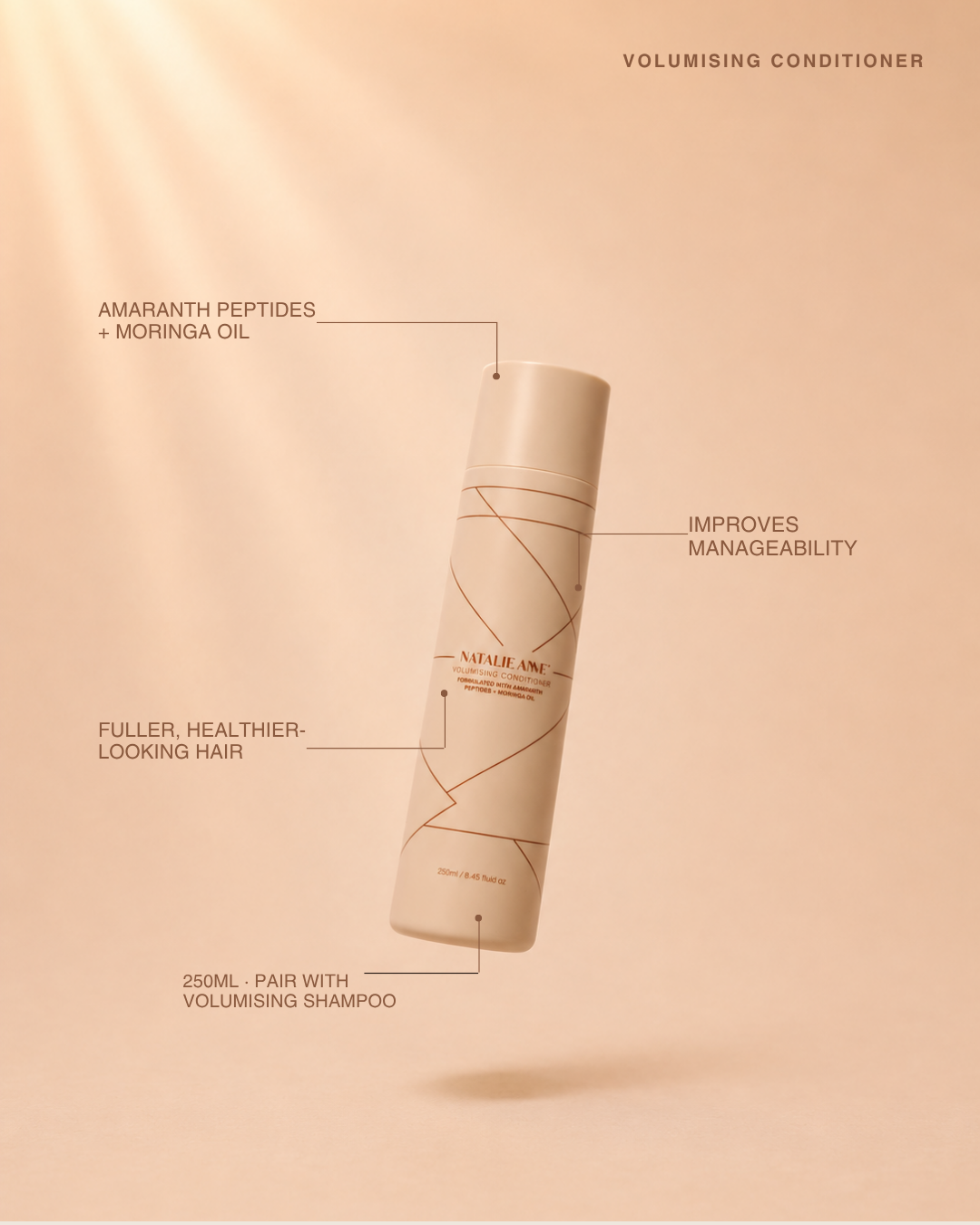 Volumising Conditioner key benefits