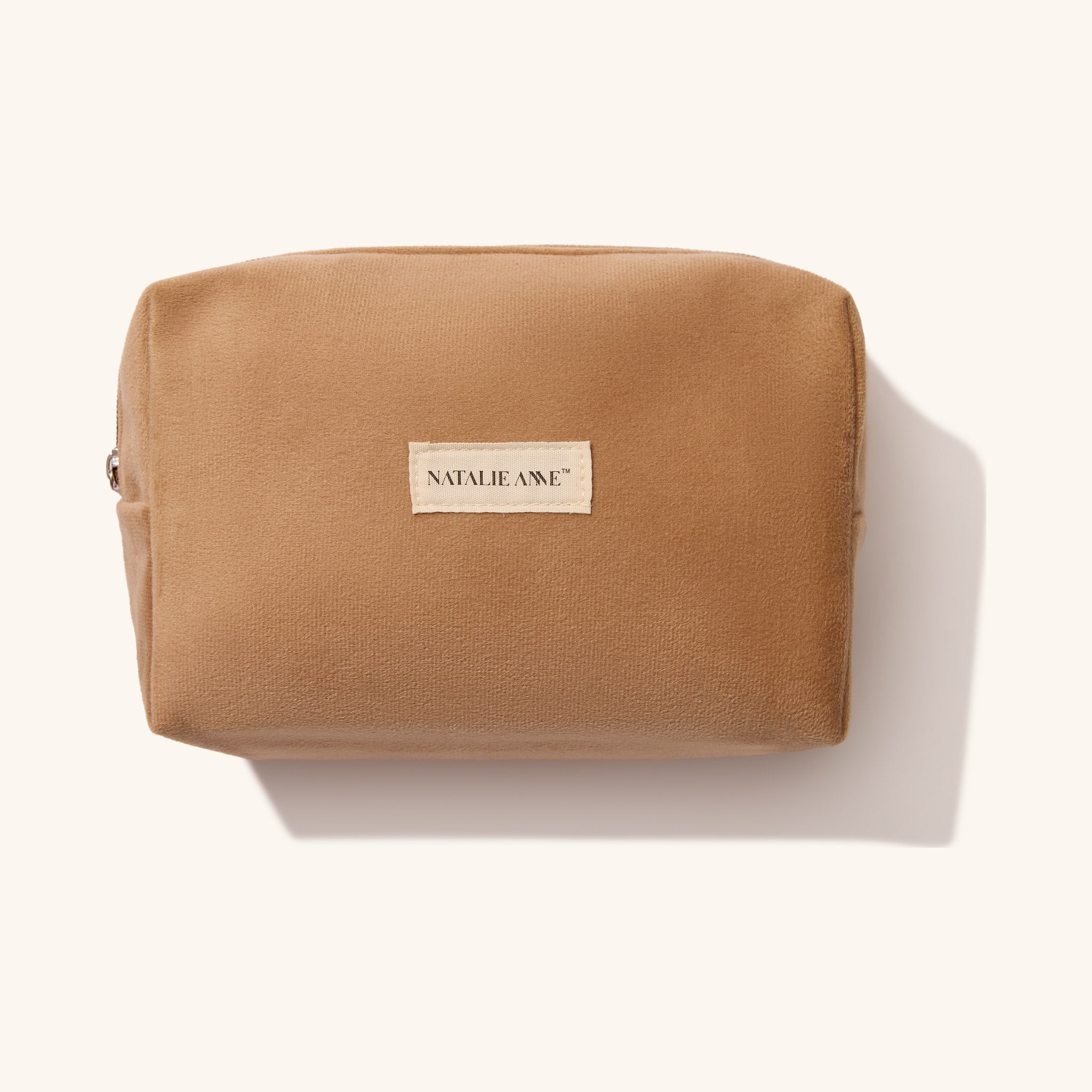 Free Latte Pouch — velvet travel pouch included with the set