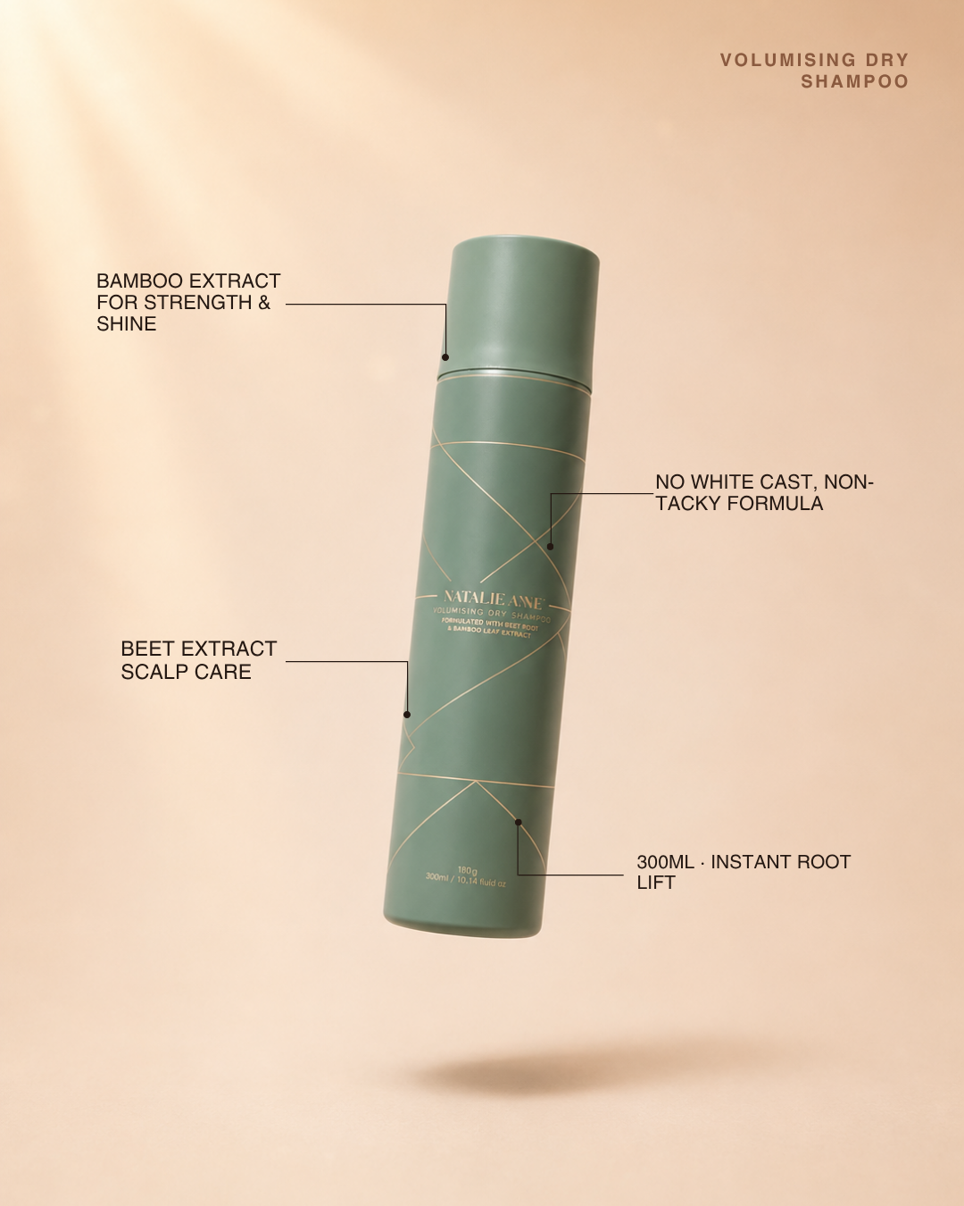 Volumising Dry Shampoo key benefits