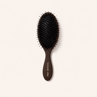 Natalie Anne Gentle Wet & Dry Brush in espresso — everyday detangler for fine to medium hair
