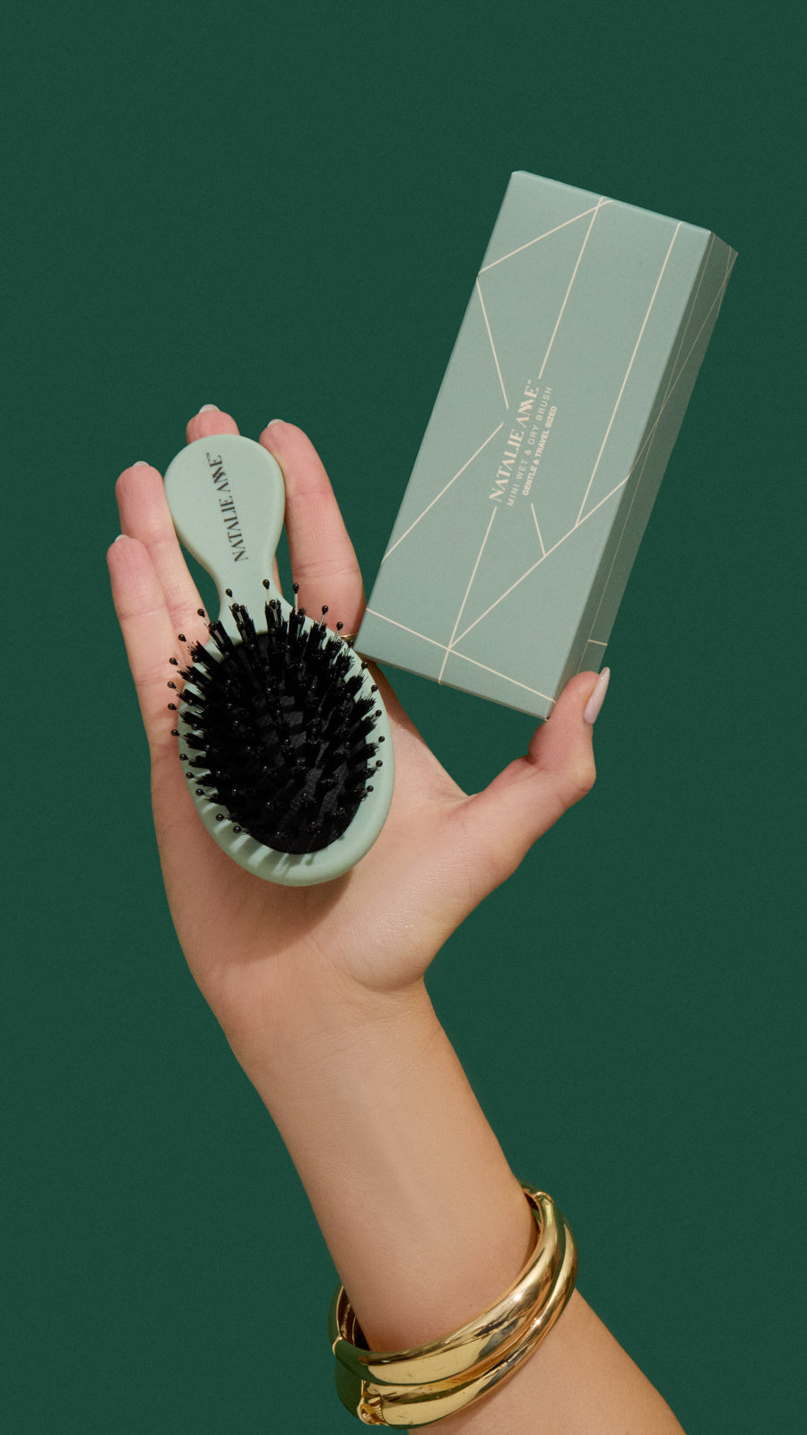 Mini Wet & Dry Brush | Gentle & Travel Sized