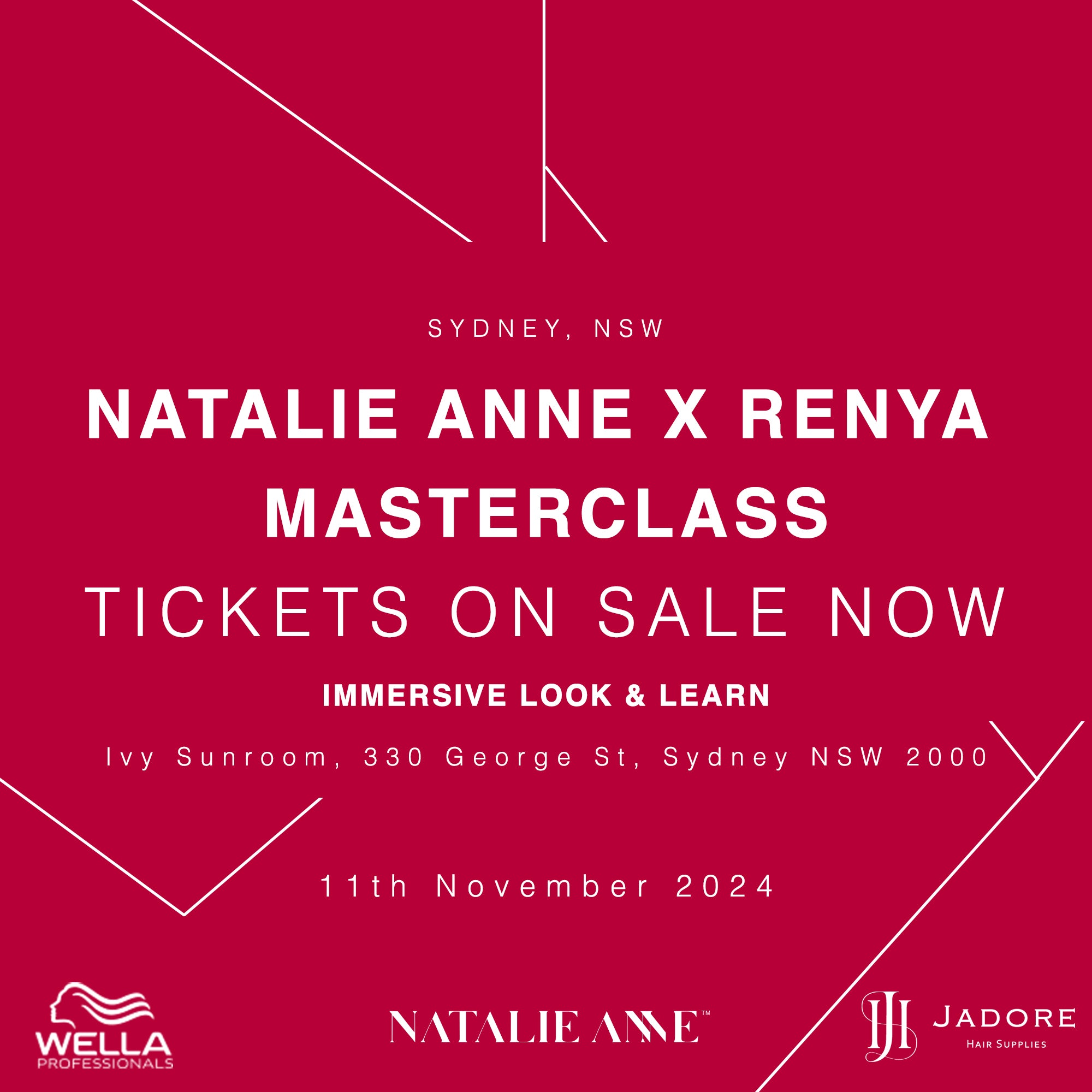 Natalie Anne and Renya Xydis Immersive Sydney Masterclass