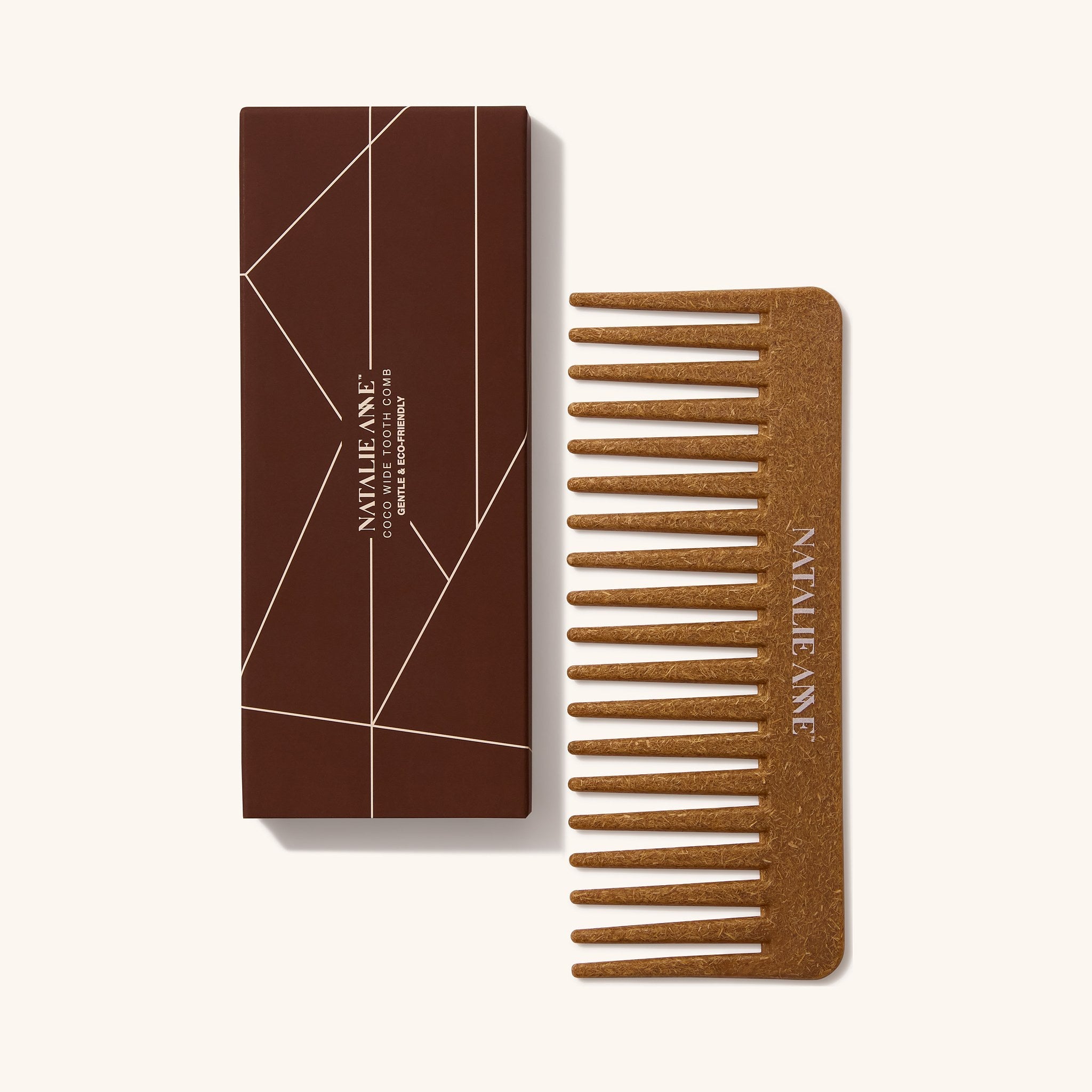 Cork Wide-Tooth Comb