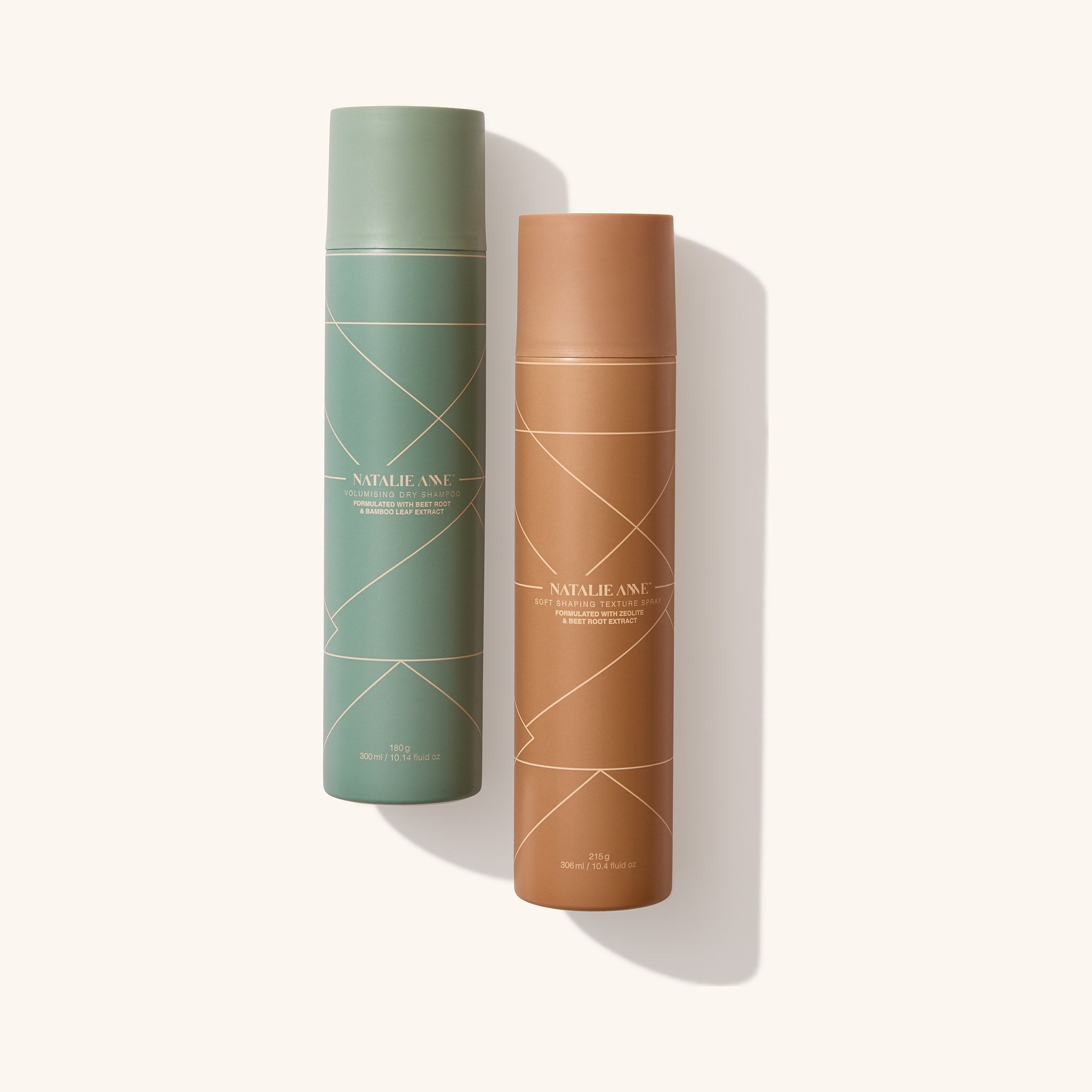 DUO shot: Slick & Smooth + Texture aerosols