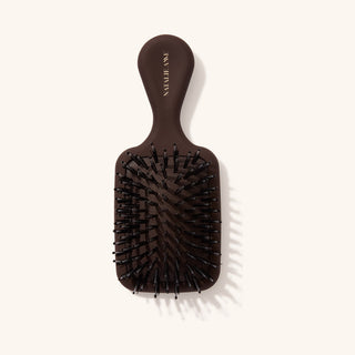 Natalie Anne Mini Go-To Brush in espresso — travel-sized wet & dry detangler